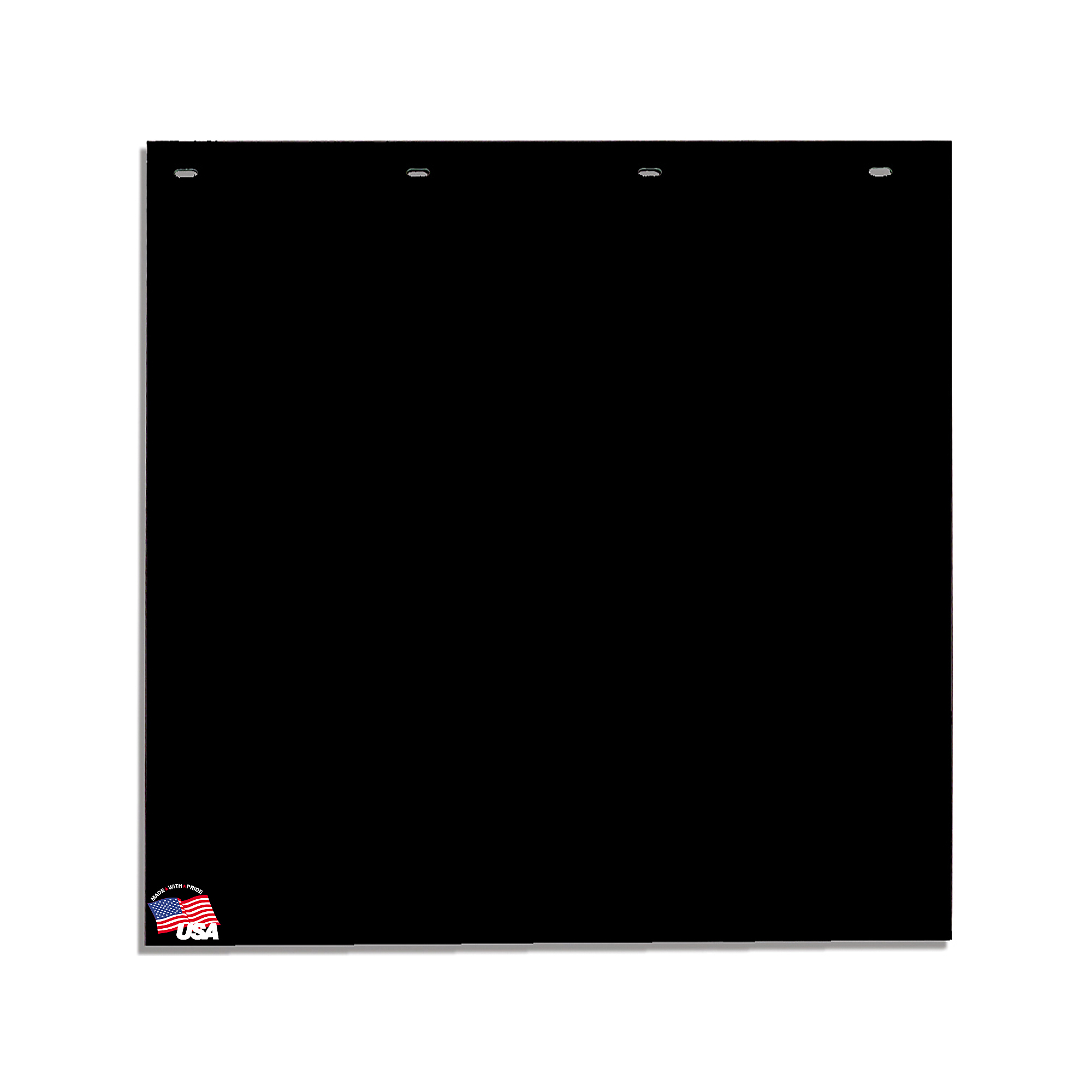 Buyers Products, Super Durable Black Polymer Mudflaps 24x24in., Material Polymer, Model# RC24PPB